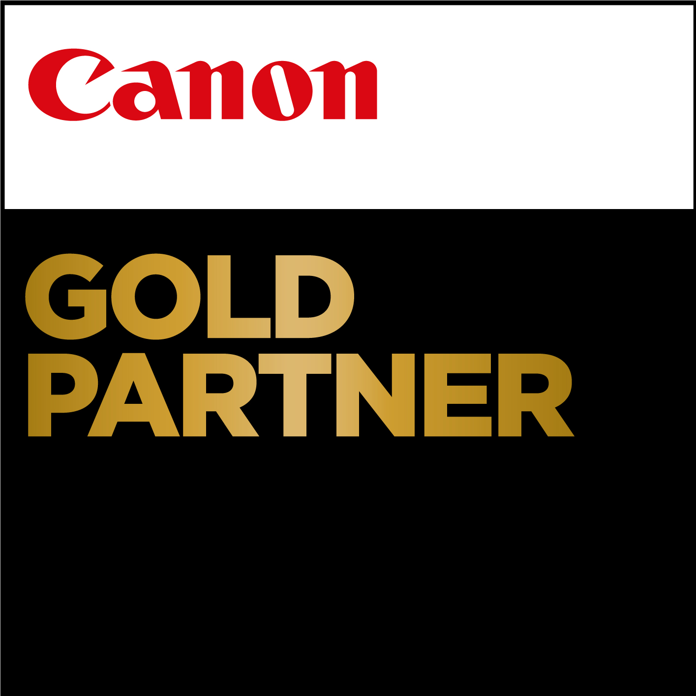 LOGO Canon Gold Partner